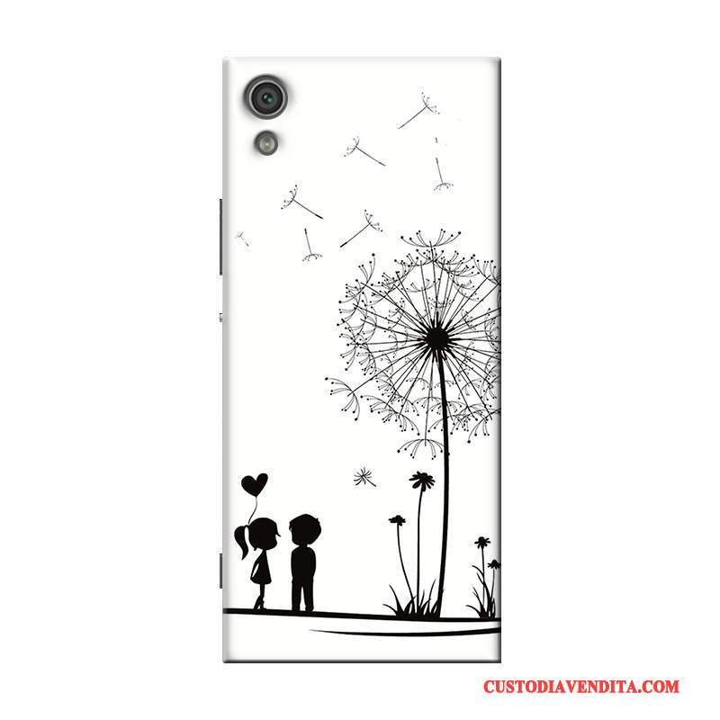 Custodia Sony Xperia X Cartone Animato Personalizza Morbido, Cover Sony Xperia X Protezione Porpora Trasparente