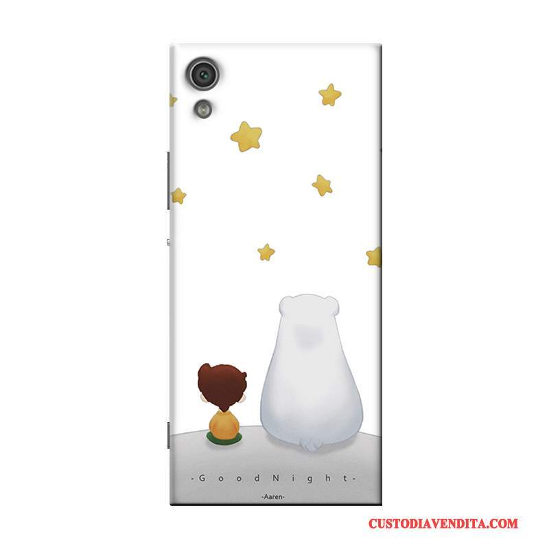 Custodia Sony Xperia X Cartone Animato Personalizza Morbido, Cover Sony Xperia X Protezione Porpora Trasparente