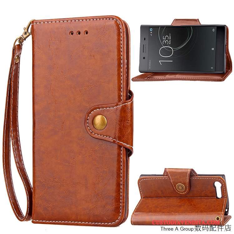 Custodia Sony Xperia X Compact Pelle Morbido Tutto Incluso, Cover Sony Xperia X Compact Folio Telefono