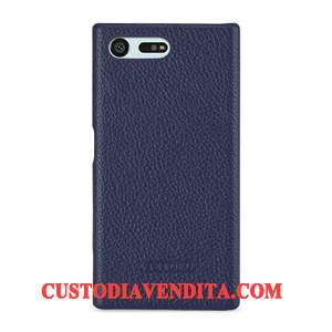 Custodia Sony Xperia X Compact Pelle Verde Antiscivolo, Cover Sony Xperia X Compact Protezione Telefono