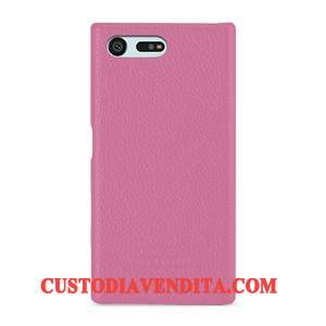 Custodia Sony Xperia X Compact Pelle Verde Antiscivolo, Cover Sony Xperia X Compact Protezione Telefono