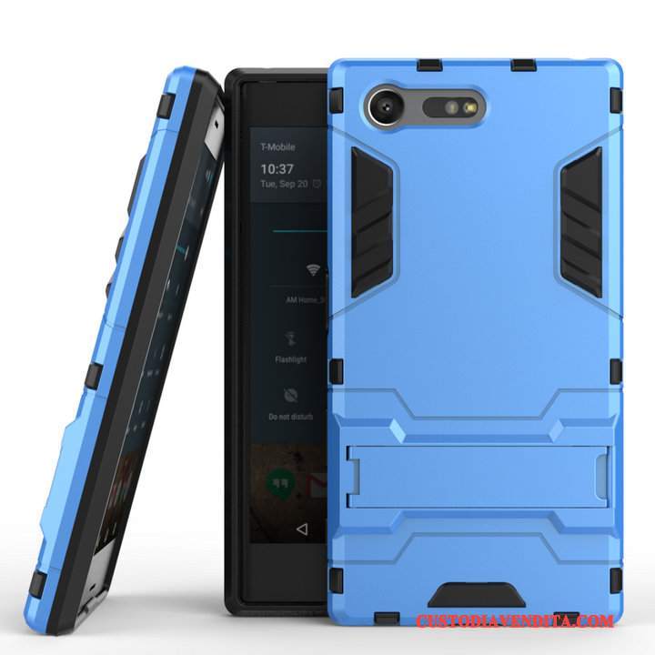 Custodia Sony Xperia X Compact Protezione Anti-caduta Blu, Cover Sony Xperia X Compact Telefono