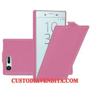 Custodia Sony Xperia X Compact Protezione Giallotelefono, Cover Sony Xperia X Compact Pelle