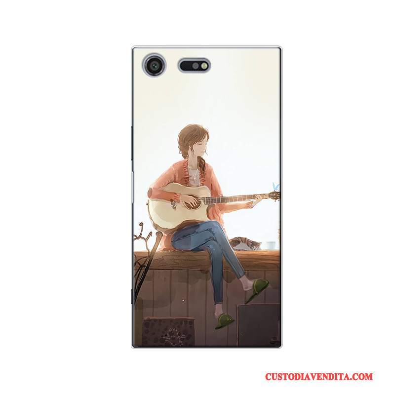 Custodia Sony Xperia X Compact Protezione Piccola Bianco, Cover Sony Xperia X Compact Creativo Morbido Personalizza