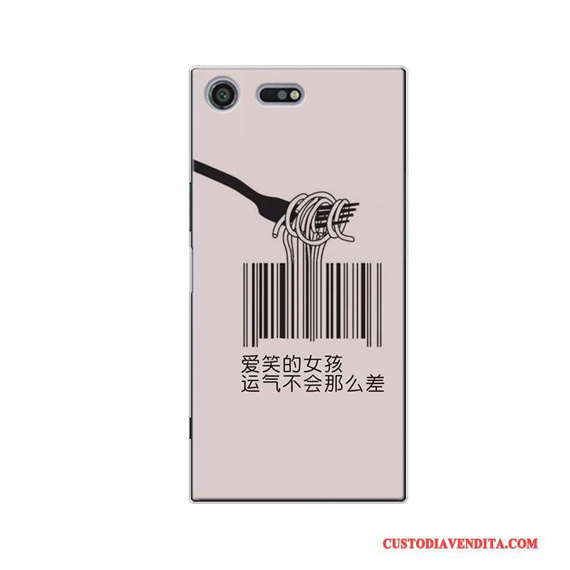 Custodia Sony Xperia X Compact Protezione Piccola Bianco, Cover Sony Xperia X Compact Creativo Morbido Personalizza