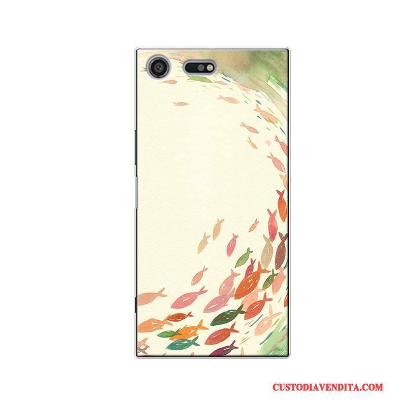 Custodia Sony Xperia X Compact Protezione Piccola Bianco, Cover Sony Xperia X Compact Creativo Morbido Personalizza