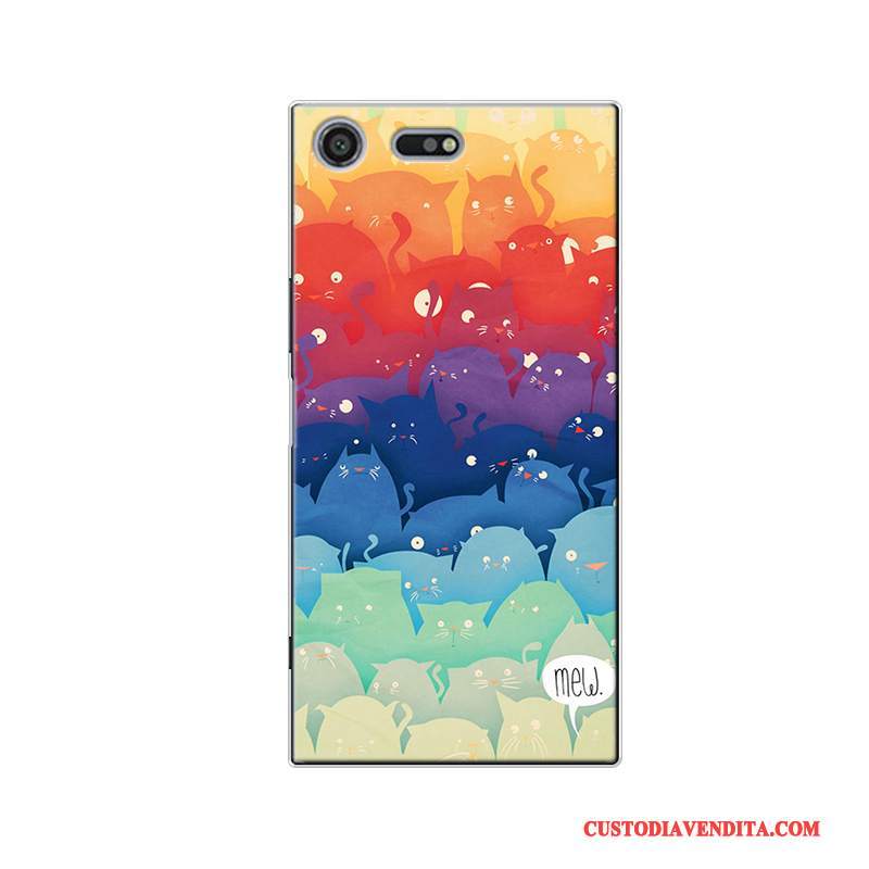 Custodia Sony Xperia X Compact Protezione Piccola Bianco, Cover Sony Xperia X Compact Creativo Morbido Personalizza