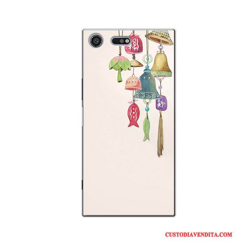 Custodia Sony Xperia X Compact Protezione Piccola Bianco, Cover Sony Xperia X Compact Creativo Morbido Personalizza