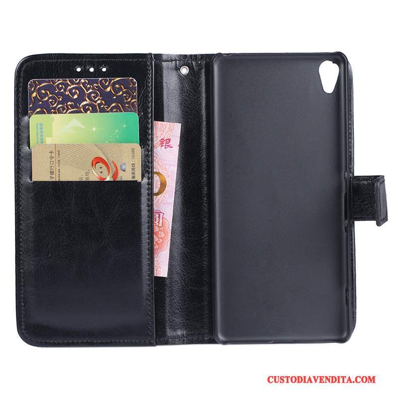 Custodia Sony Xperia X Folio Telefono Per, Cover Sony Xperia X Pelle