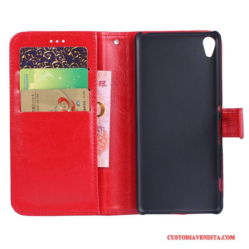 Custodia Sony Xperia X Folio Telefono Per, Cover Sony Xperia X Pelle