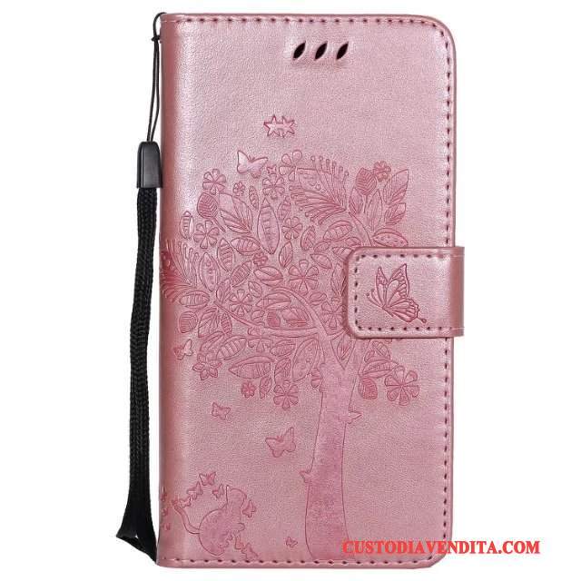 Custodia Sony Xperia X Performance Protezione Rosa Morbido, Cover Sony Xperia X Performance Folio Pertelefono