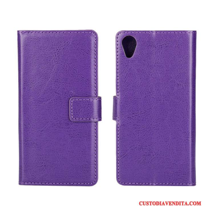 Custodia Sony Xperia X Performance Protezione Telefono Rosa, Cover Sony Xperia X Performance Folio Per