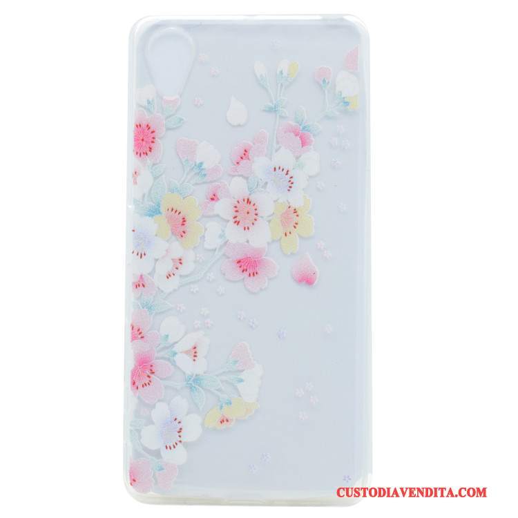 Custodia Sony Xperia X Performance Silicone Anti-caduta Rosa, Cover Sony Xperia X Performance Protezione Pertelefono