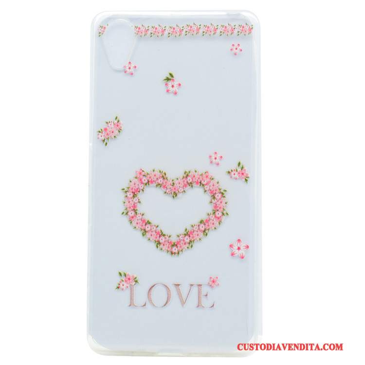 Custodia Sony Xperia X Performance Silicone Anti-caduta Rosa, Cover Sony Xperia X Performance Protezione Pertelefono