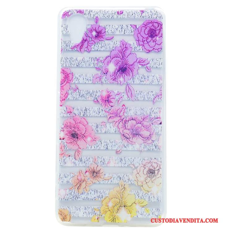 Custodia Sony Xperia X Performance Silicone Anti-caduta Rosa, Cover Sony Xperia X Performance Protezione Pertelefono