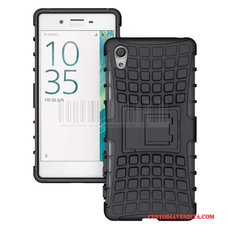 Custodia Sony Xperia X Protezione Telefono Anti-caduta, Cover Sony Xperia X Verde Supporto