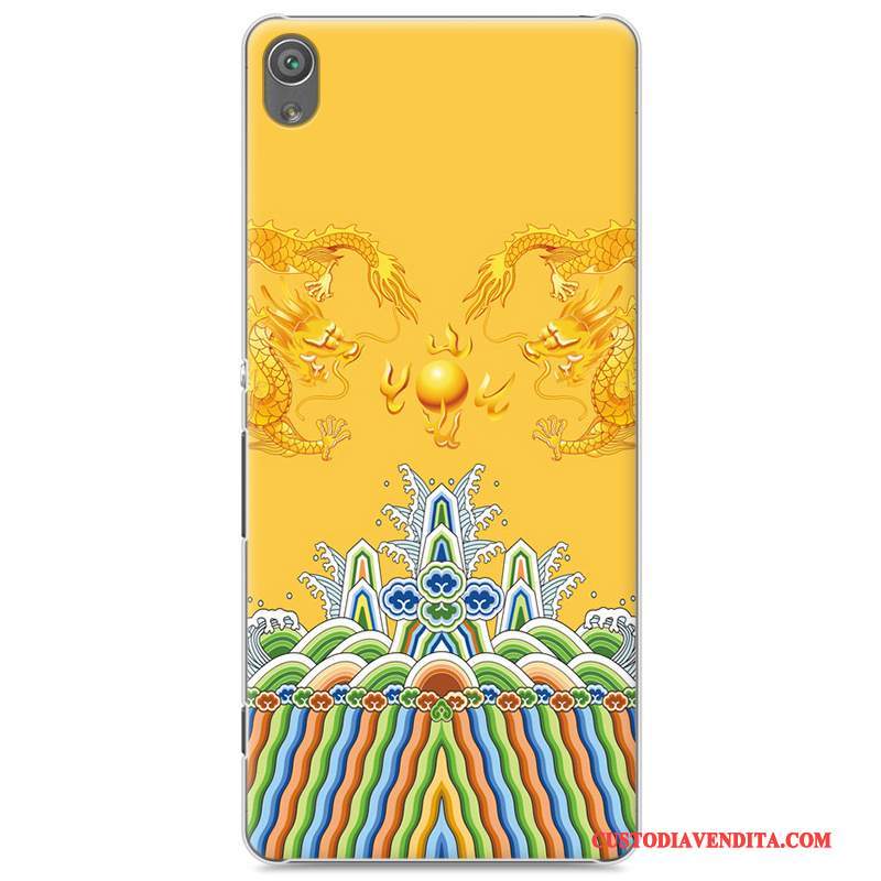 Custodia Sony Xperia Xa Colore Difficiletelefono, Cover Sony Xperia Xa Protezione Giallo Amanti