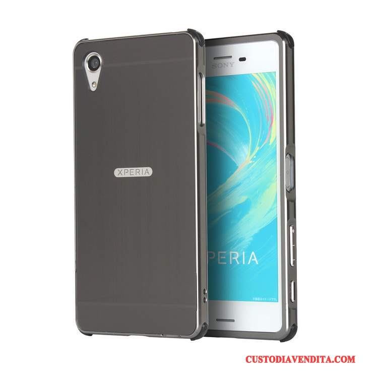 Custodia Sony Xperia Xa Protezione Telaio Coperchio Posteriore, Cover Sony Xperia Xa Metallotelefono