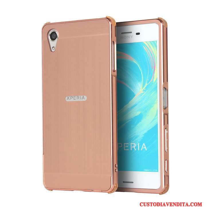 Custodia Sony Xperia Xa Protezione Telaio Coperchio Posteriore, Cover Sony Xperia Xa Metallotelefono