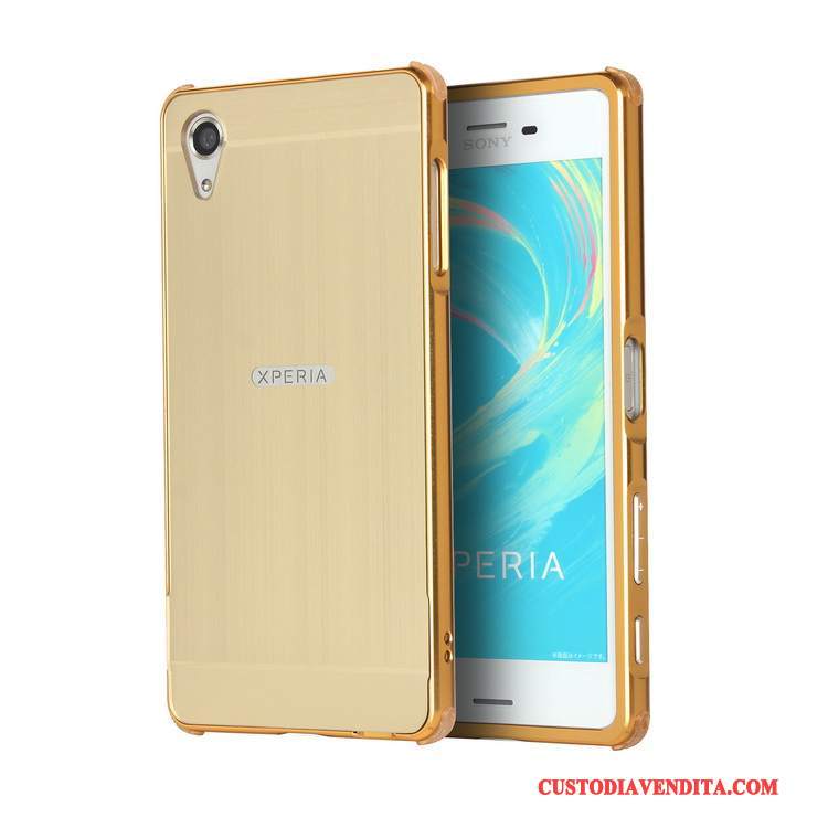 Custodia Sony Xperia Xa Protezione Telaio Coperchio Posteriore, Cover Sony Xperia Xa Metallotelefono