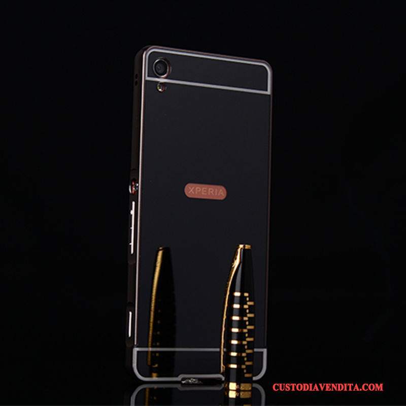 Custodia Sony Xperia Xa Protezione Telaiotelefono, Cover Sony Xperia Xa Oro Metallo