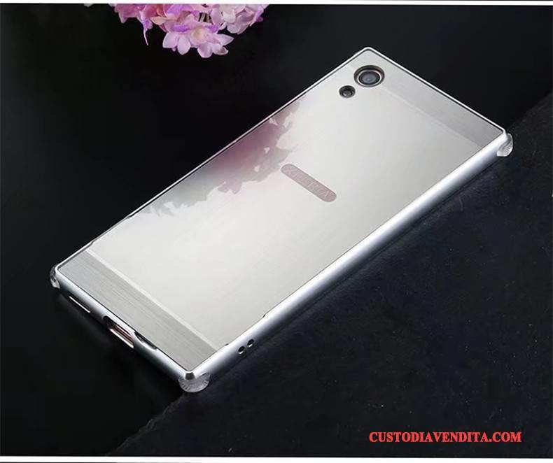 Custodia Sony Xperia Xa Protezione Telaiotelefono, Cover Sony Xperia Xa Oro Metallo