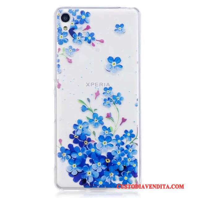 Custodia Sony Xperia Xa Silicone Telefono Anti-caduta, Cover Sony Xperia Xa Morbido Bianco