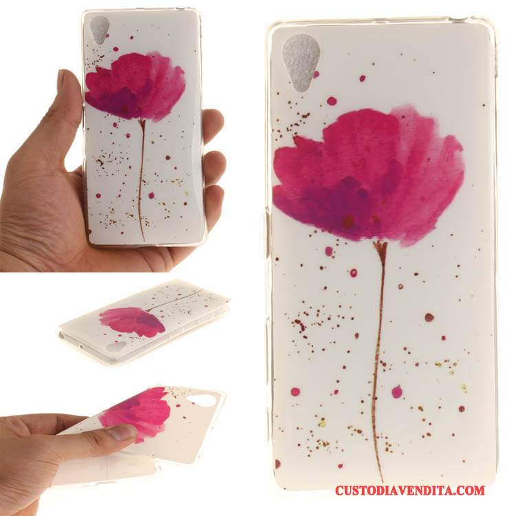 Custodia Sony Xperia Xa Silicone Telefono Morbido, Cover Sony Xperia Xa Cartone Animato Ornamenti Appesi Anti-caduta