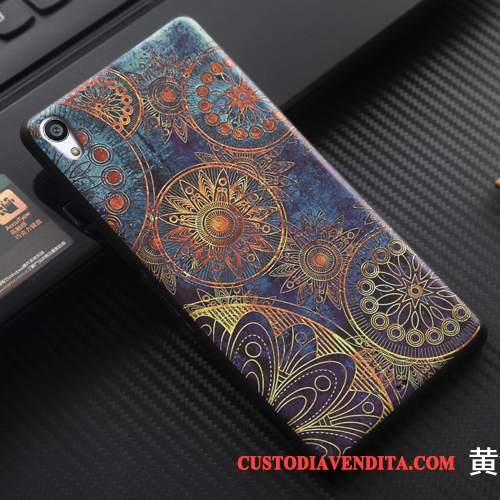 Custodia Sony Xperia Xa Ultra Goffratura Telefono Morbido, Cover Sony Xperia Xa Ultra Colore Anti-caduta