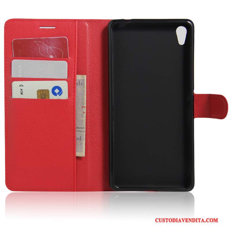 Custodia Sony Xperia Xa Ultra Pelle Rosatelefono, Cover Sony Xperia Xa Ultra Protezione Rosso