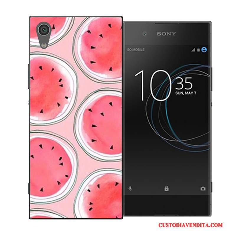 Custodia Sony Xperia Xa1 Cartone Animato Blu Difficile, Cover Sony Xperia Xa1 Protezione Tendenzatelefono