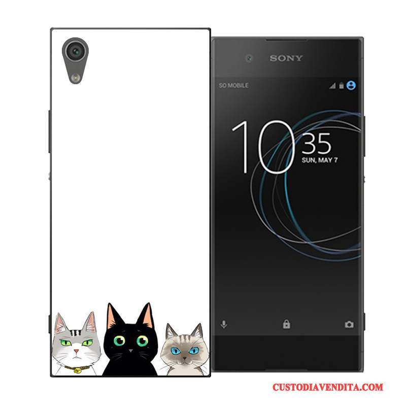 Custodia Sony Xperia Xa1 Cartone Animato Blu Difficile, Cover Sony Xperia Xa1 Protezione Tendenzatelefono