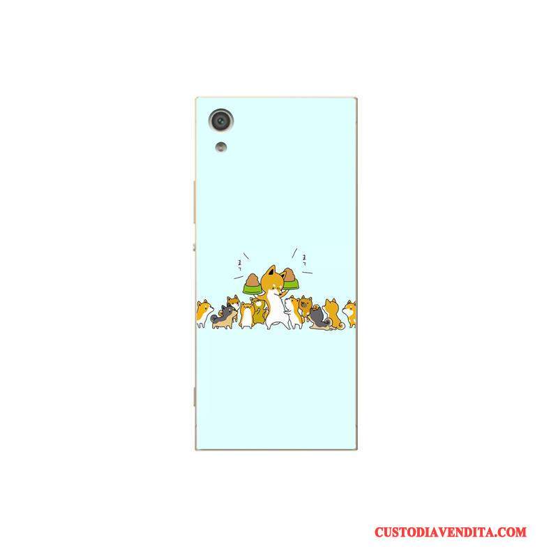 Custodia Sony Xperia Xa1 Cartone Animato Di Personalità Bianco, Cover Sony Xperia Xa1 Colore Telefono