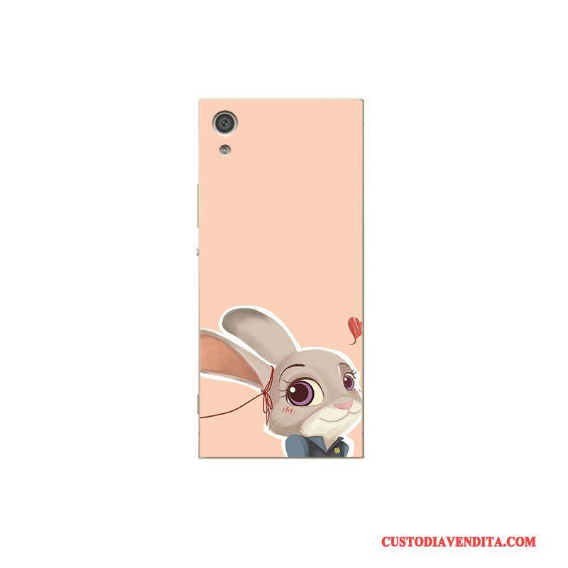 Custodia Sony Xperia Xa1 Cartone Animato Di Personalità Bianco, Cover Sony Xperia Xa1 Colore Telefono