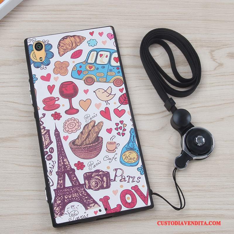 Custodia Sony Xperia Xa1 Colore Ornamenti Appesi Anti-caduta, Cover Sony Xperia Xa1 Protezione Telefono