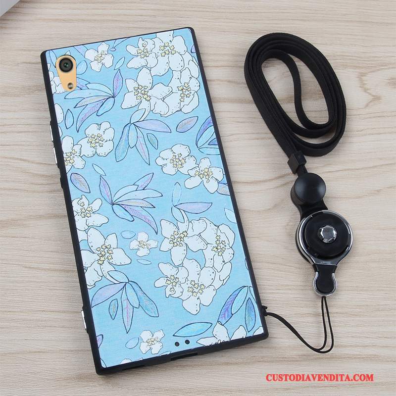 Custodia Sony Xperia Xa1 Colore Ornamenti Appesi Anti-caduta, Cover Sony Xperia Xa1 Protezione Telefono