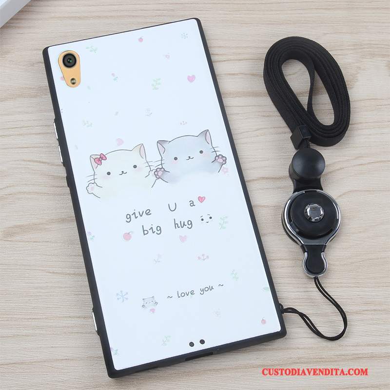 Custodia Sony Xperia Xa1 Colore Ornamenti Appesi Anti-caduta, Cover Sony Xperia Xa1 Protezione Telefono