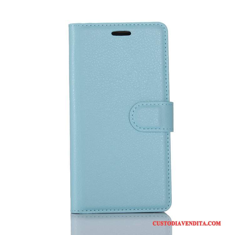 Custodia Sony Xperia Xa1 Folio Rosa Carta, Cover Sony Xperia Xa1 Pelle