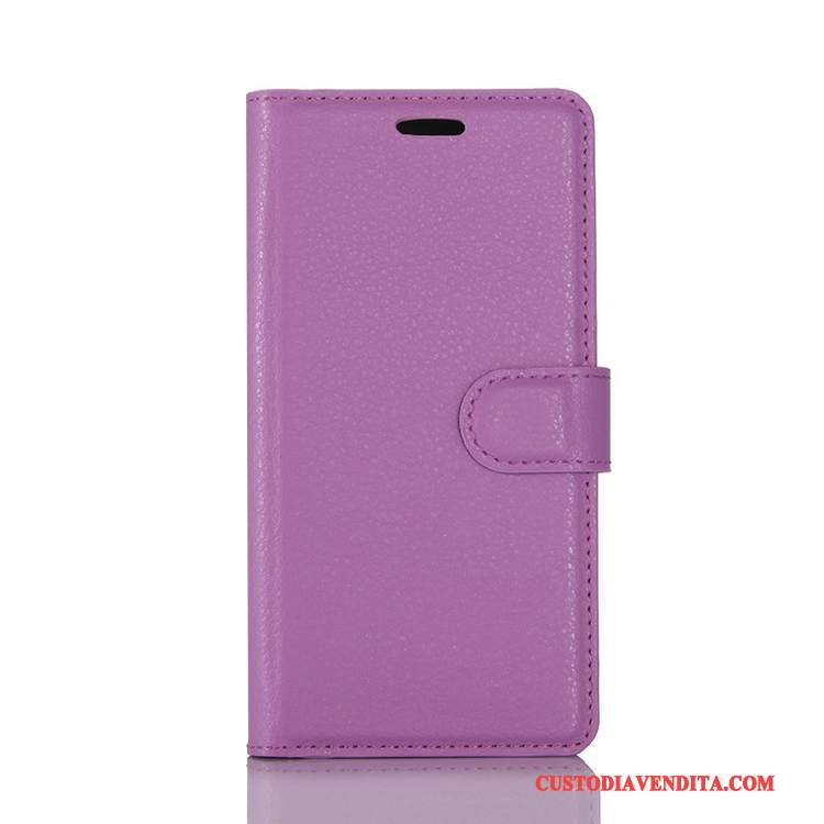 Custodia Sony Xperia Xa1 Folio Rosa Carta, Cover Sony Xperia Xa1 Pelle