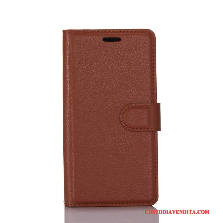 Custodia Sony Xperia Xa1 Folio Rosa Carta, Cover Sony Xperia Xa1 Pelle