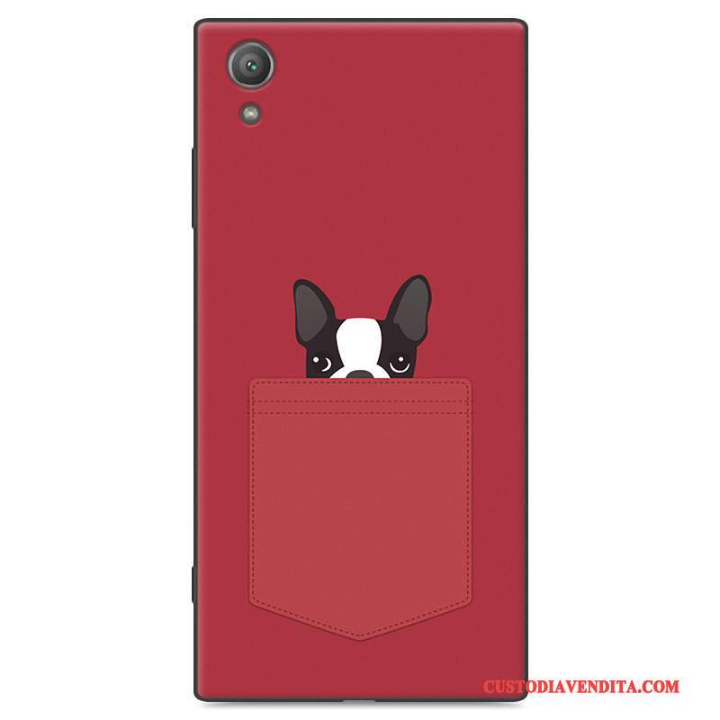 Custodia Sony Xperia Xa1 Plus Cartone Animato Tutto Incluso Tendenza, Cover Sony Xperia Xa1 Plus Silicone Rosa Morbido