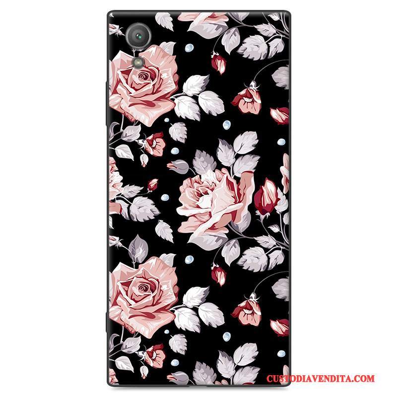 Custodia Sony Xperia Xa1 Plus Cartone Animato Tutto Incluso Tendenza, Cover Sony Xperia Xa1 Plus Silicone Rosa Morbido