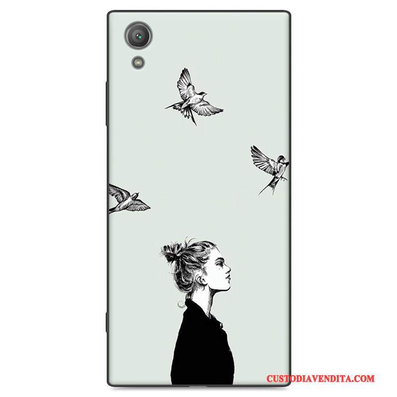 Custodia Sony Xperia Xa1 Plus Creativo Morbidotelefono, Cover Sony Xperia Xa1 Plus Colore Tutto Incluso Amanti