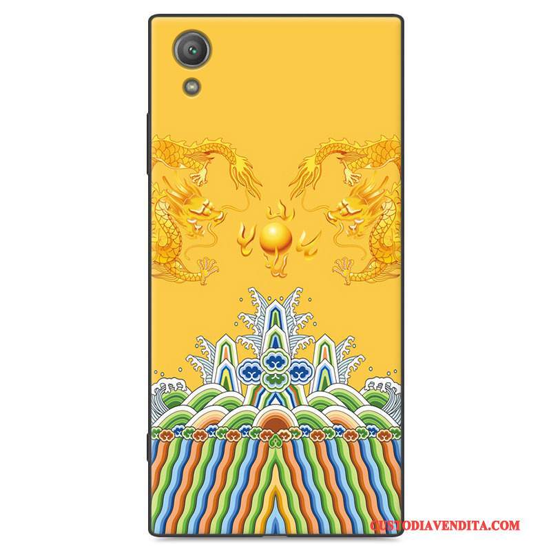 Custodia Sony Xperia Xa1 Plus Creativo Morbidotelefono, Cover Sony Xperia Xa1 Plus Colore Tutto Incluso Amanti