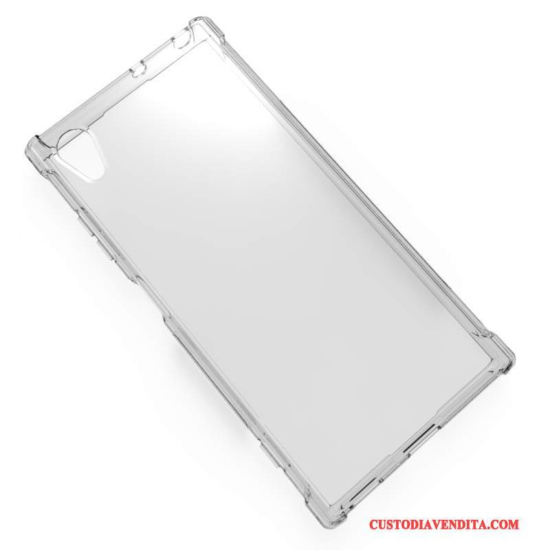 Custodia Sony Xperia Xa1 Plus Protezione Morbido Macchiati, Cover Sony Xperia Xa1 Plus Nerotelefono