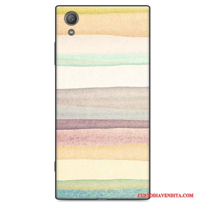 Custodia Sony Xperia Xa1 Plus Silicone Blu Chiaro Morbido, Cover Sony Xperia Xa1 Plus Cartone Animato Telefono