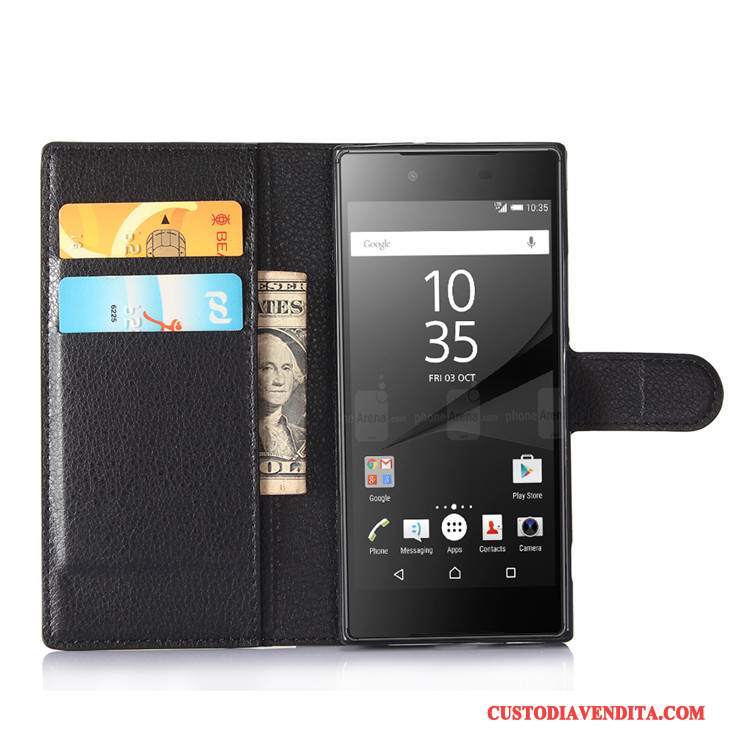 Custodia Sony Xperia Xa1 Portafoglio Rosatelefono, Cover Sony Xperia Xa1 Protezione