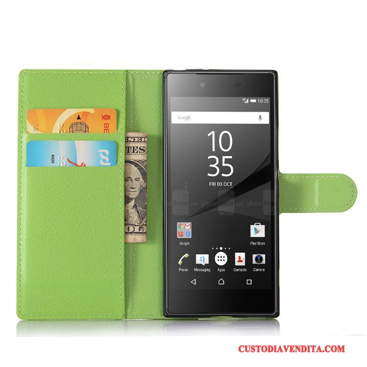 Custodia Sony Xperia Xa1 Portafoglio Rosatelefono, Cover Sony Xperia Xa1 Protezione