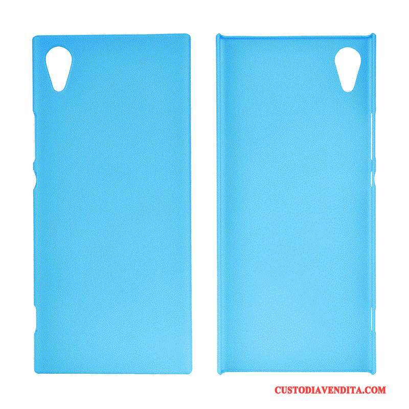 Custodia Sony Xperia Xa1 Protezione Telefono Difficile, Cover Sony Xperia Xa1 Blu Macchiati