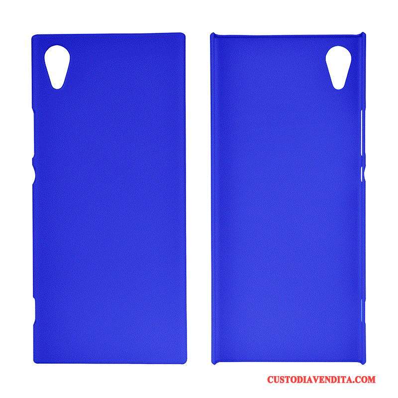 Custodia Sony Xperia Xa1 Protezione Telefono Difficile, Cover Sony Xperia Xa1 Blu Macchiati